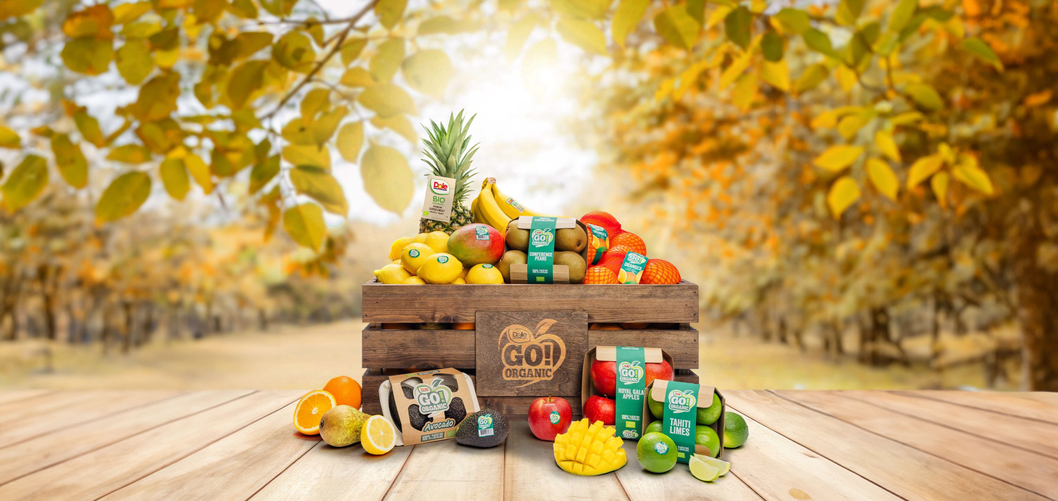 Dole GO! Organic packshot